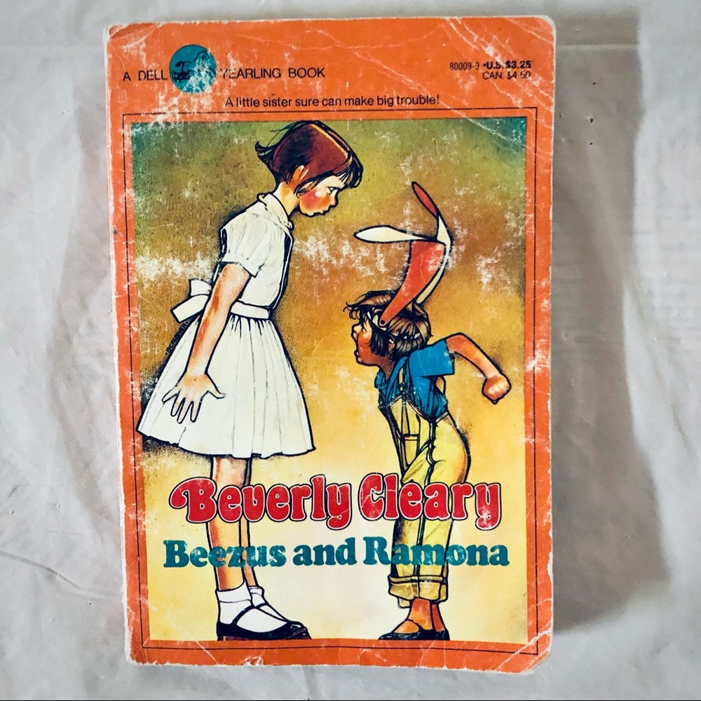 💝 Vintage Beezus and Ramona Beverly Clearly, Children’s Fiction Softcover Book